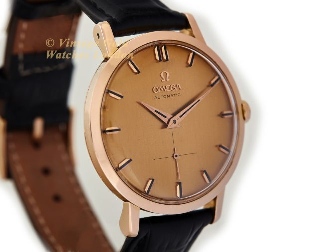Omega Cal.491 Automatic 18ct Pink Gold 1958 36mm (5)