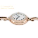 Ladies Rolex Cocktail Watch 9ct Pink Gold 1914 Porcelain Dial mobile navigation (10)