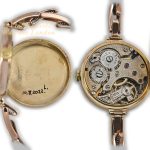 Ladies Rolex Cocktail Watch 9ct Pink Gold 1914 Porcelain Dial mobile navigation (12)