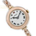 Ladies Rolex Cocktail Watch 9ct Pink Gold 1914 Porcelain Dial mobile navigation (1)