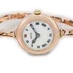 Ladies Rolex Cocktail Watch 9ct Pink Gold 1914 Porcelain Dial mobile navigation (14)