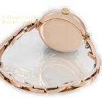 Ladies Rolex Cocktail Watch 9ct Pink Gold 1914 Porcelain Dial mobile navigation (11)