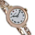 Ladies Rolex Cocktail Watch 9ct Pink Gold 1914 Porcelain Dial mobile navigation (2)