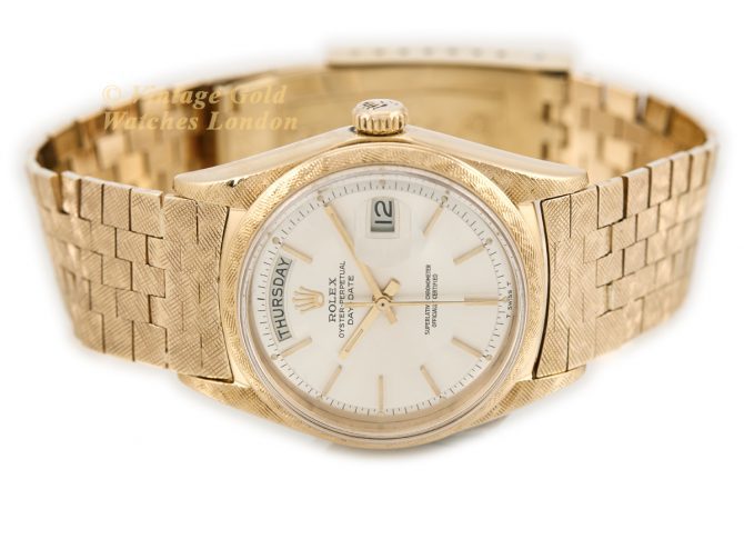 Rare Rolex Oyster Perpetual ‘Florentine’ Day-Date Ref.1806 18ct 1961 (7)