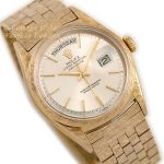 Rare Rolex Oyster Perpetual ‘Florentine’ Day-Date Ref.1806 18ct 1961 mobile navigation (2)