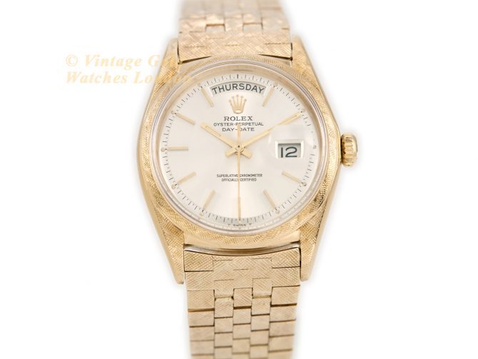Rare Rolex Oyster Perpetual ‘Florentine’ Day-Date Ref.1806 18ct 1961 (4)