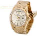 Rare Rolex Oyster Perpetual ‘Florentine’ Day-Date Ref.1806 18ct 1961 mobile navigation (6)