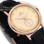 Rolex Precision Chronometer Coin Edge 18ct Pink Gold 1942 mobile navigation (2)