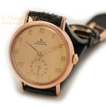 Rolex Precision Chronometer Coin Edge 18ct Pink Gold 1942 mobile navigation (6)