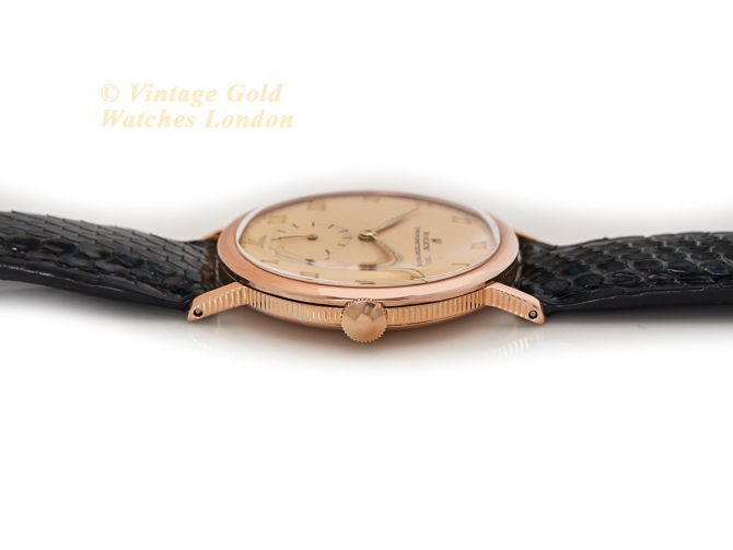 Rolex Precision Chronometer Coin Edge 18ct Pink Gold 1942 (9)