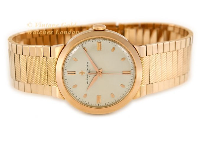 Vacheron Constantin Chronometer Royal 18ct Pink Gold c1957 (7)