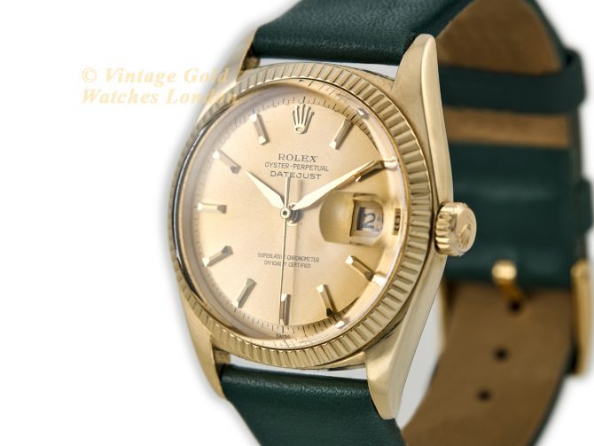 Rolex Oyster Perpetual Datejust Ref.1601 14ct 1955 (5)