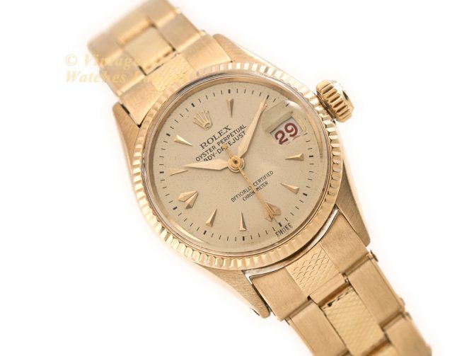 Rolex Oyster Perpetual ‘Lady’ Datejust Ref.6517 18ct 1955 (1)