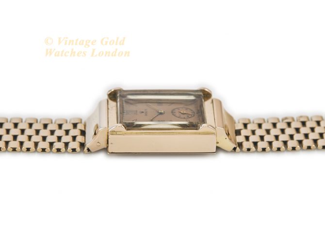 Rolex Precision 18ct Pink Gold c1942 (10)
