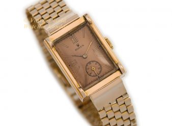 Rolex Precision 18ct Pink Gold c1942 - hover