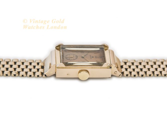 Rolex Precision 18ct Pink Gold c1942 (9)