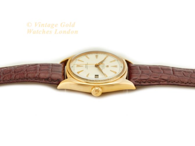 Rolex Oyster Perpetual Ref.6105 18ct 1952 Red Date (9)