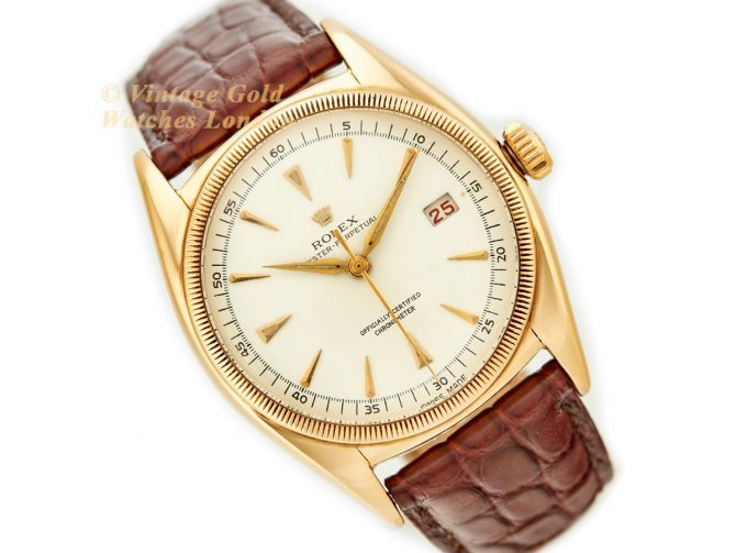 Rolex Oyster Perpetual Ref.6105 18ct 1952 Red Date (1)