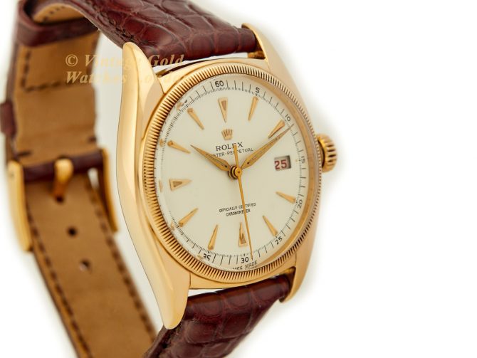 Rolex Oyster Perpetual Ref.6105 18ct 1952 Red Date (3)