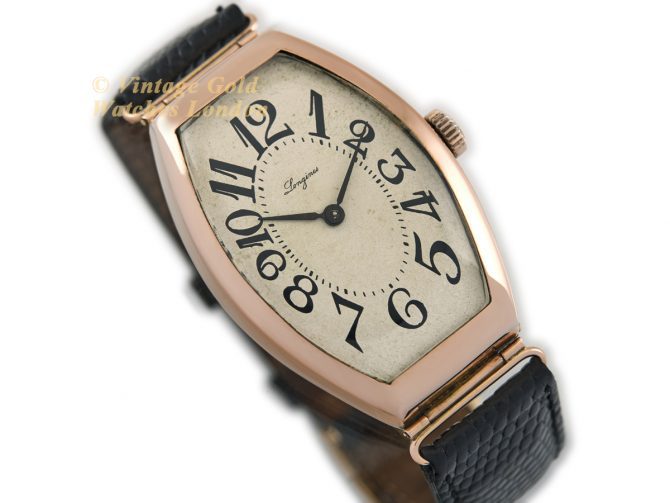 Longines Cal.13.3 14ct Pink Gold c1921 (2)