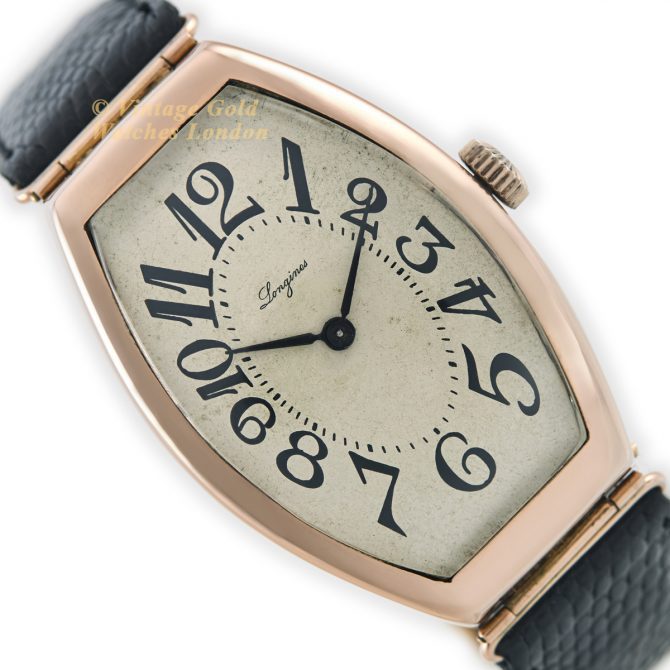 Longines Cal.13.3 14ct Pink Gold c1921 (15)