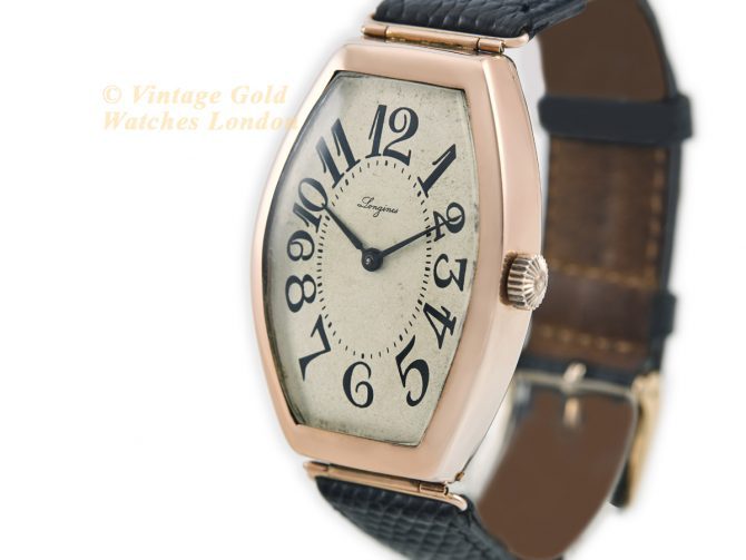 Longines Cal.13.3 14ct Pink Gold c1921 (5)