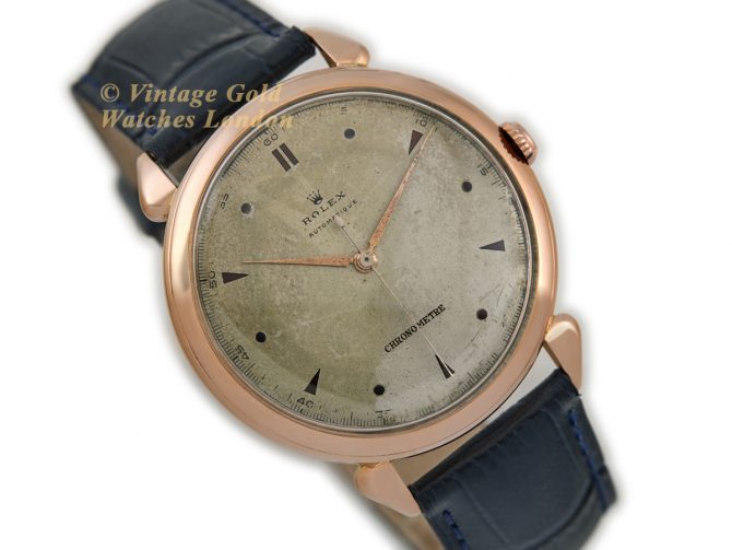 Rolex Chronometre Automatic 18ct Pink Gold c1952 (2)