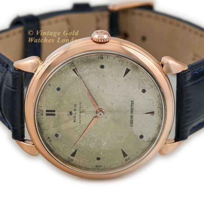 Rolex Chronometre Automatic 18ct Pink Gold c1952 (14)