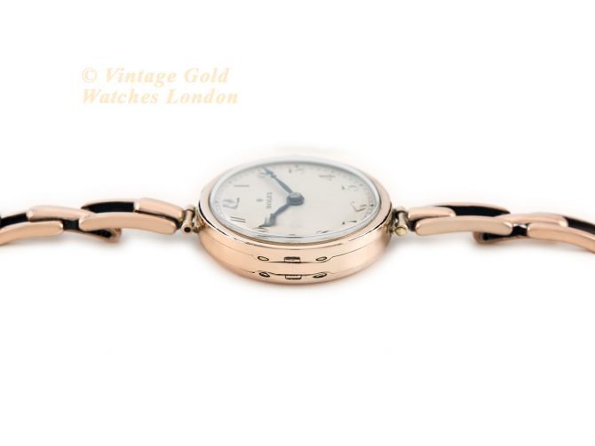 Ladies Rolex Cal.9¾ 9ct Pink Gold 1922 (10)