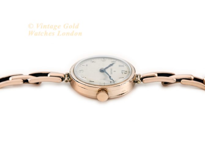 Ladies Rolex Cal.9¾ 9ct Pink Gold 1922 (9)