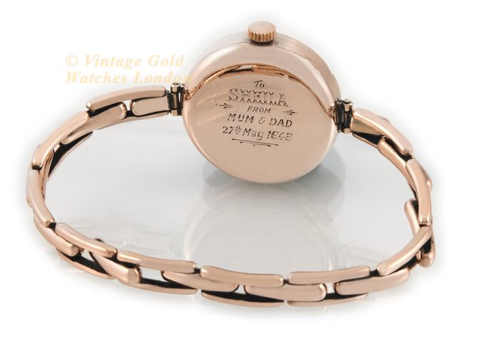 Ladies Rolex Cal.9¾ 9ct Pink Gold 1922 (11)