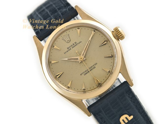 Ladies Rolex Oyster Perpetual Model Ref.6551 18ct 1958 (1)