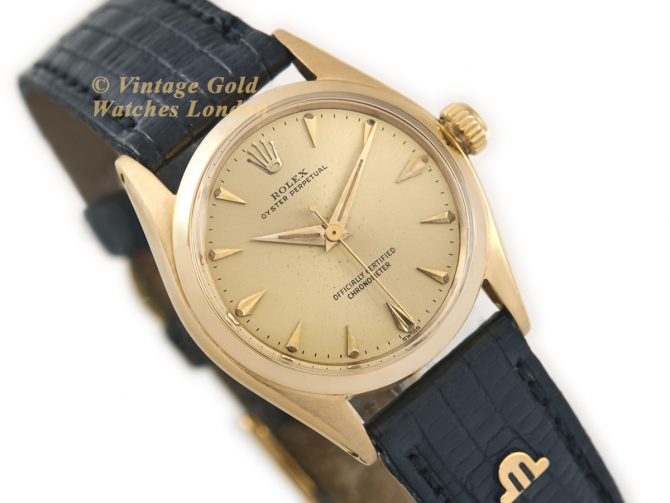 Ladies Rolex Oyster Perpetual Model Ref.6551 18ct 1958 (2)