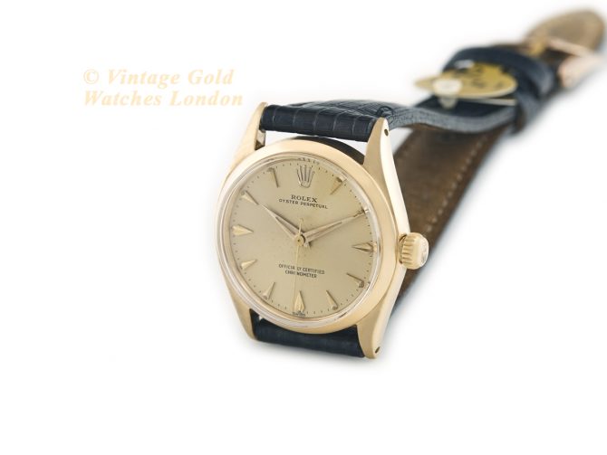 Ladies Rolex Oyster Perpetual Model Ref.6551 18ct 1958 (6)