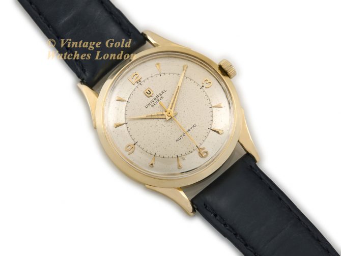 Universal Geneve Bumper Automatic 18ct c1955 (8)