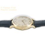 Universal Geneve Bumper Automatic 18ct c1955 mobile navigation (9)