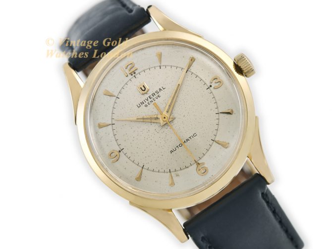 Universal Geneve Bumper Automatic 18ct c1955 (1)