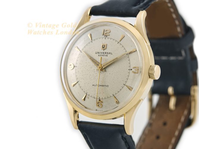 Universal Geneve Bumper Automatic 18ct c1955 (5)