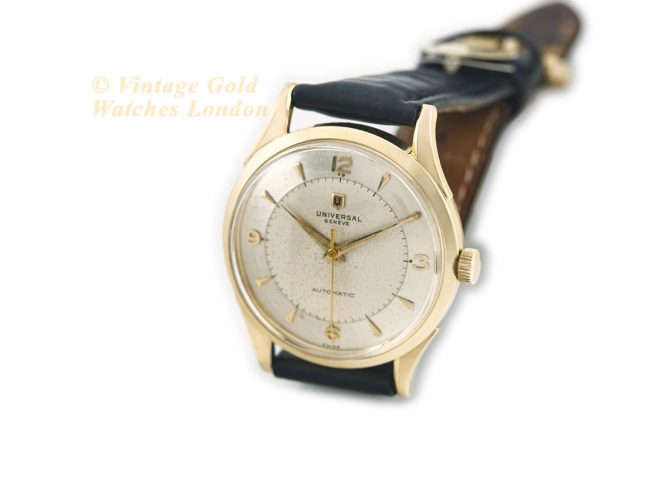 Universal Geneve Bumper Automatic 18ct c1955 (6)