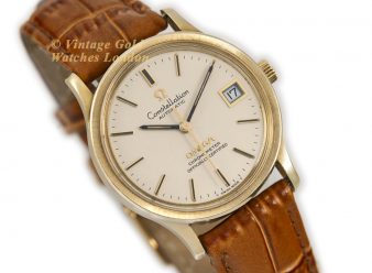 OM1644 Omega Constellation 1970 18ct Gold 10 WM