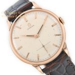 Omega Cal.266 18ct Pink Gold 1954 Oversize mobile navigation (1)