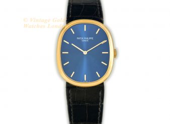 Patek Philippe Ellipse Ref.3848 18ct 1974 Incl Box & Papers