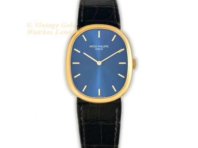 Patek Philippe Ellipse Ref.3848 18ct 1974 Incl Box & Papers (4)