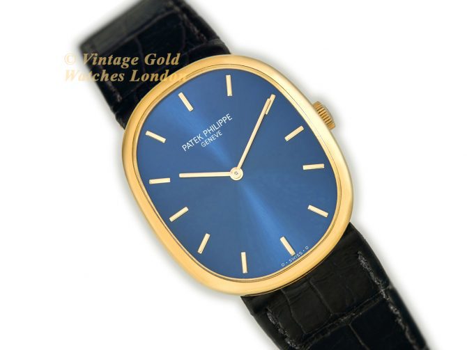Patek Philippe Ellipse Ref.3848 18ct 1974 Incl Box & Papers (1)