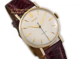 Rolex Precision Coin Edge Cal.1210 9ct 1959 - hover