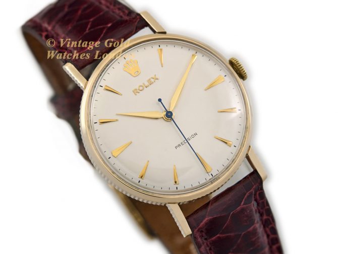 Rolex Precision Coin Edge Cal.1210 9ct 1959 (2)