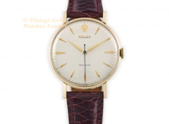 Rolex Precision Coin Edge Cal.1210 9ct 1959