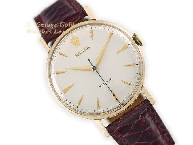 Rolex Precision Coin Edge Cal.1210 9ct 1959 (1)
