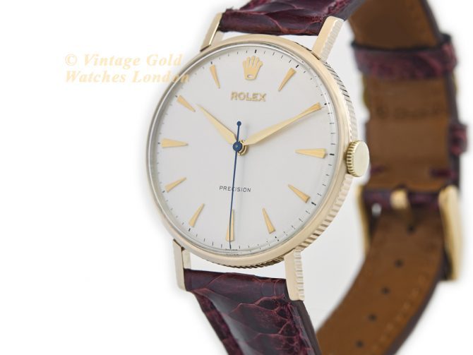 Rolex Precision Coin Edge Cal.1210 9ct 1959 (5)