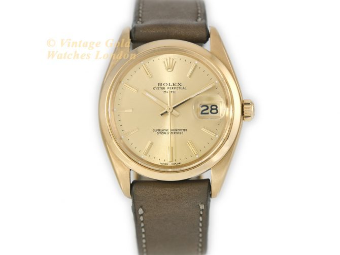 Rolex Oyster Perpetual Date Ref.1503 18ct 1978 (4)